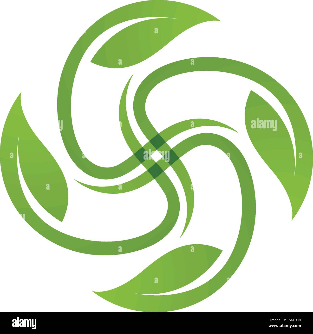 Leaf green nature logo and symbol health Stock Vector Image & Art - Alamy