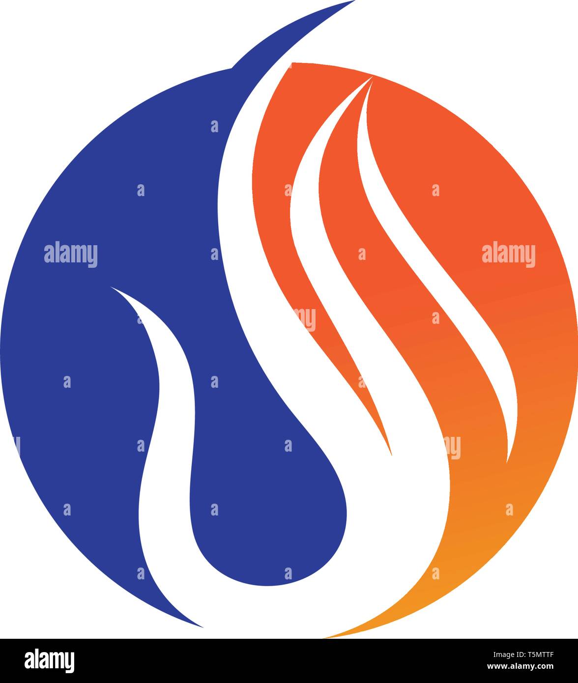 Fire flame Logo Template vector icon Oil, gas and energy logo concept ...