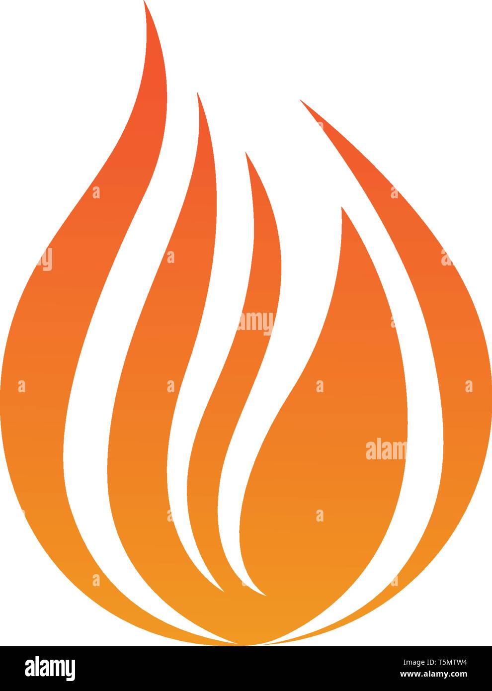 Fire flame Logo Template vector icon Oil, gas and energy logo concept ...