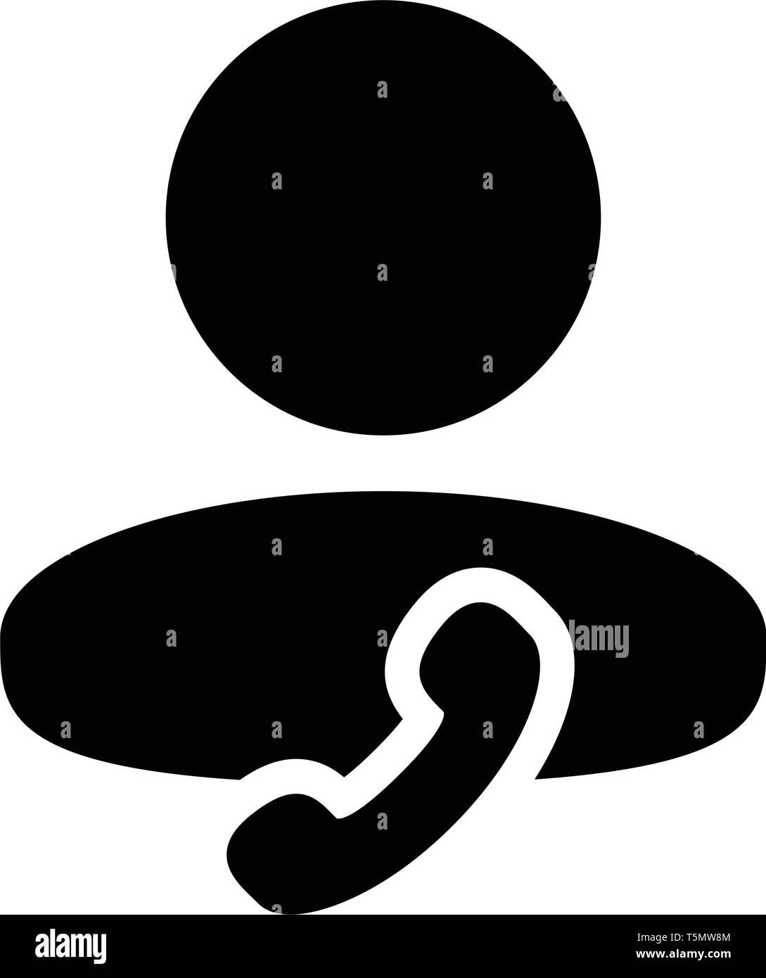 Communication icon vector male user person profile avatar with phone ...