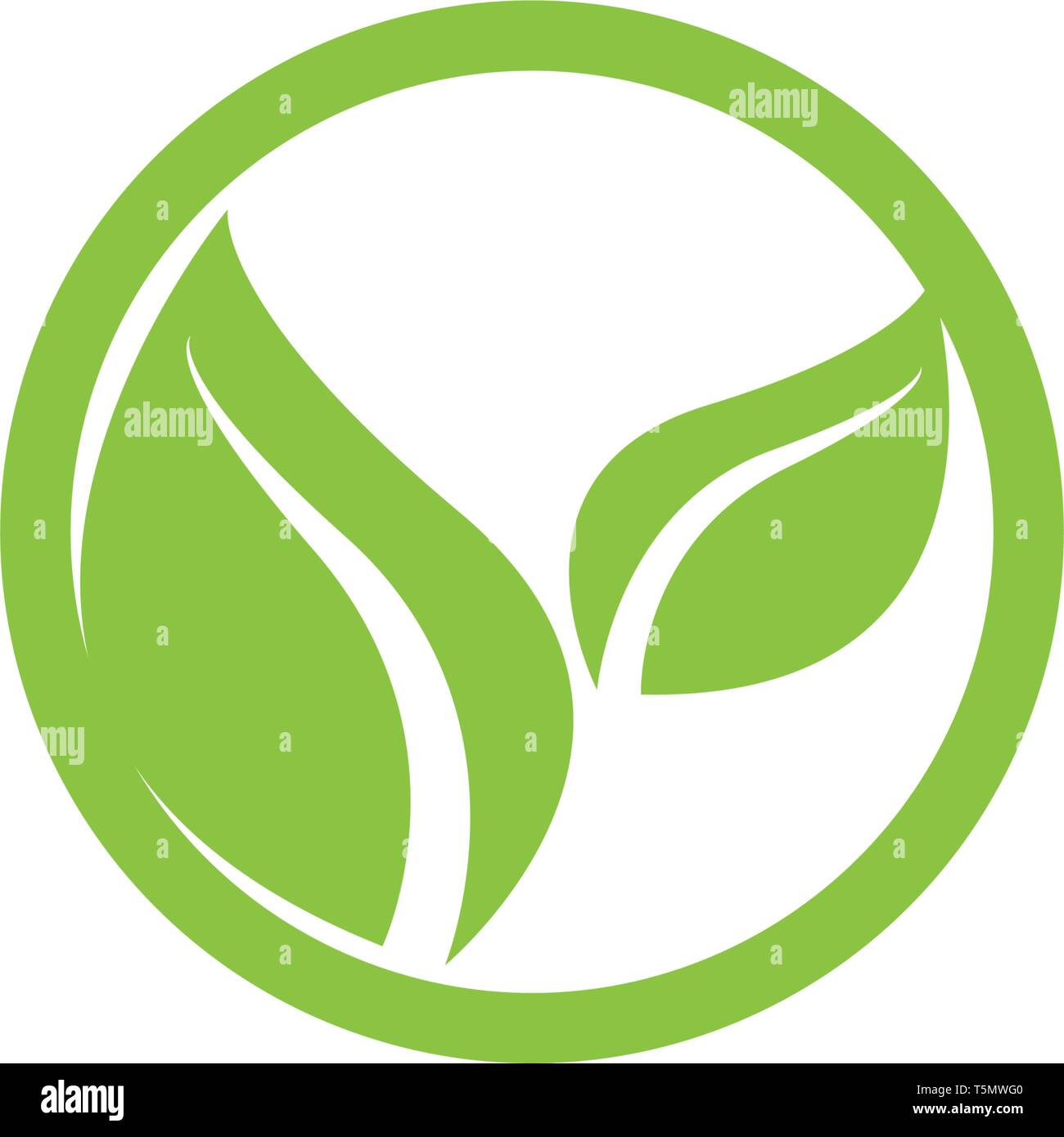 Logos of green Tree leaf ecology nature element vector Stock Vector ...