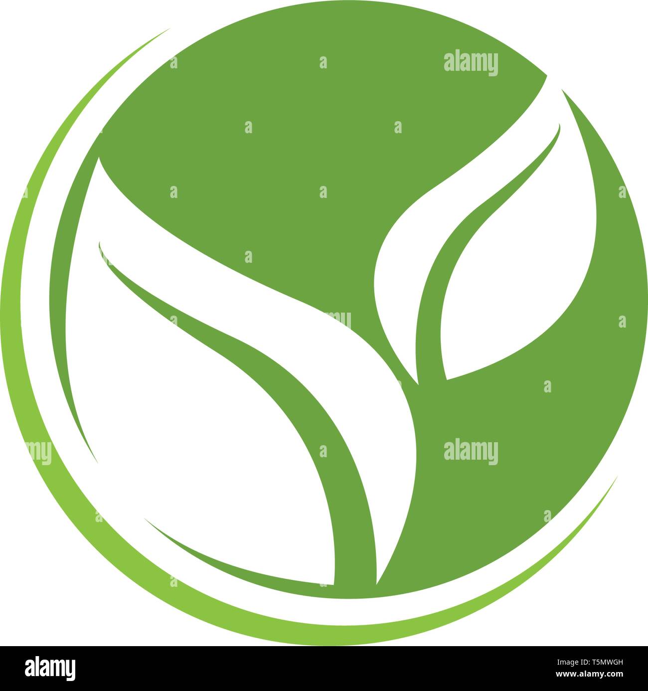 Logos of green Tree leaf ecology nature element vector Stock Vector ...