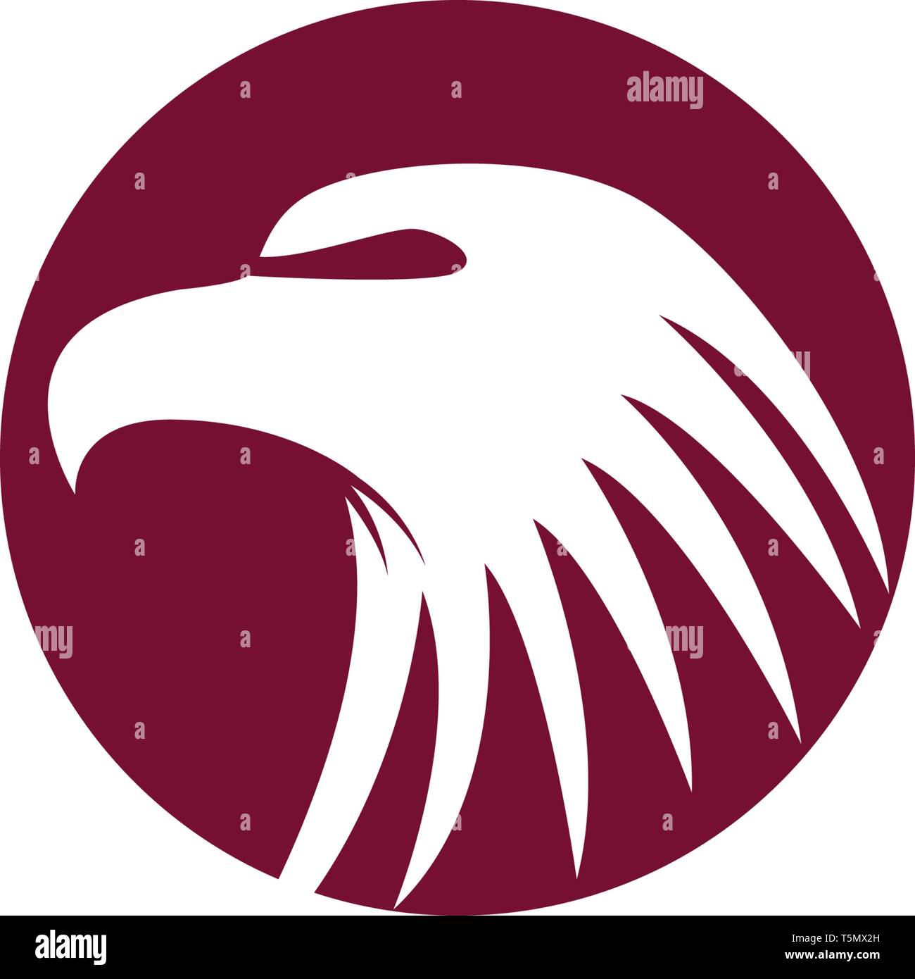 Eagle head bird logo and symbol Stock Vector Image & Art - Alamy