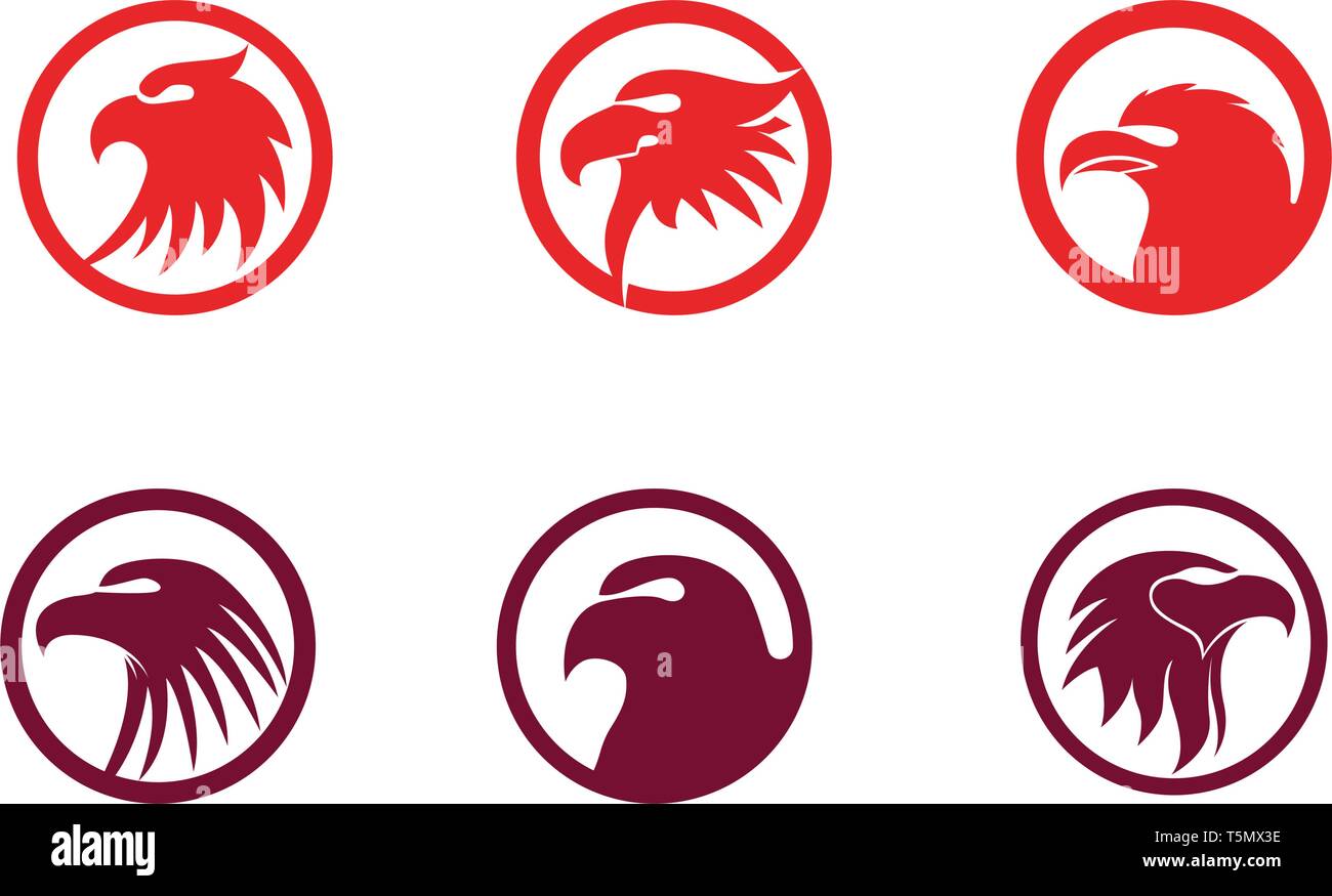 Eagle head bird logo and symbol Stock Vector Image & Art - Alamy