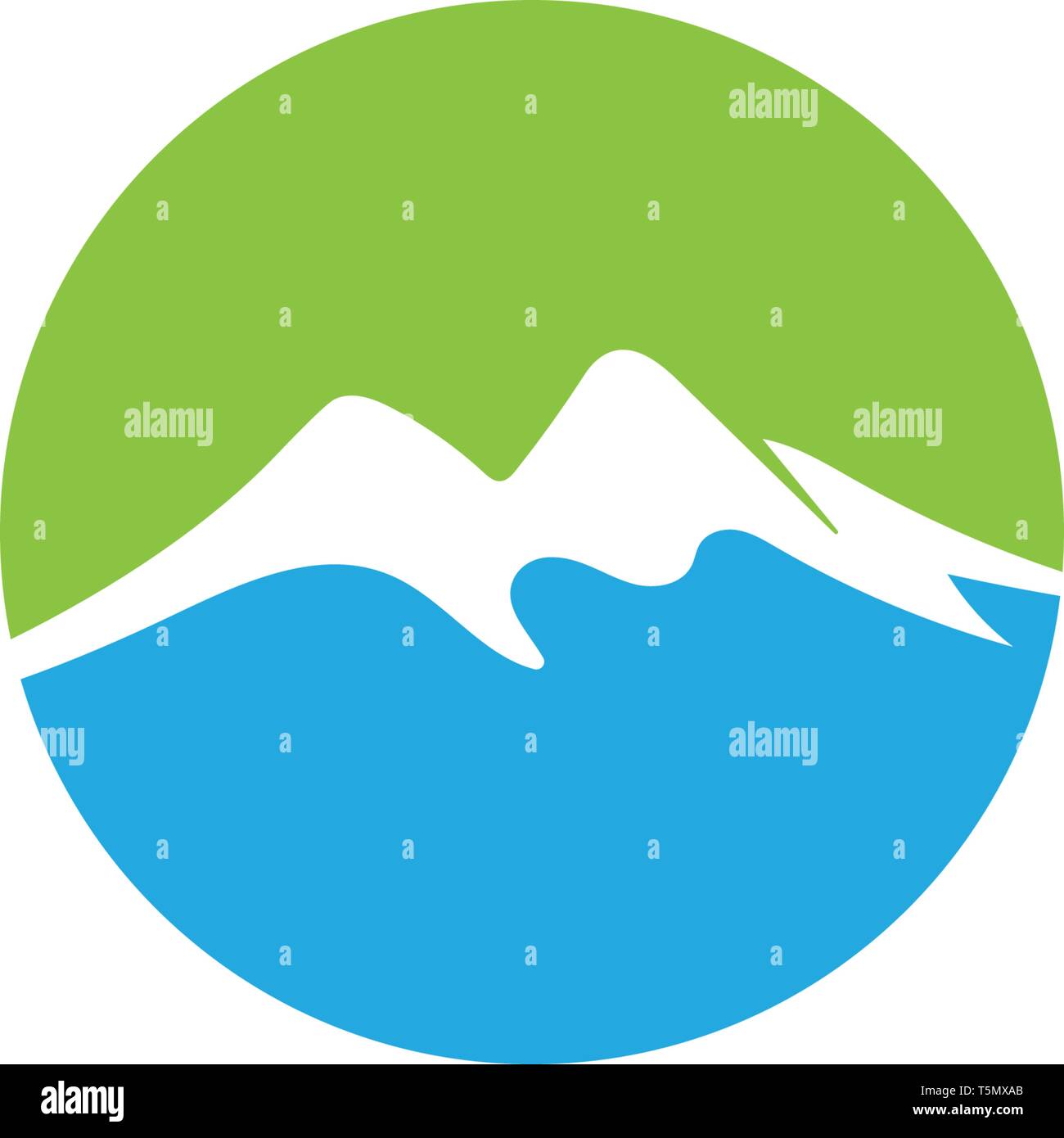 Mountain Logo Business Template Vector Stock Vector