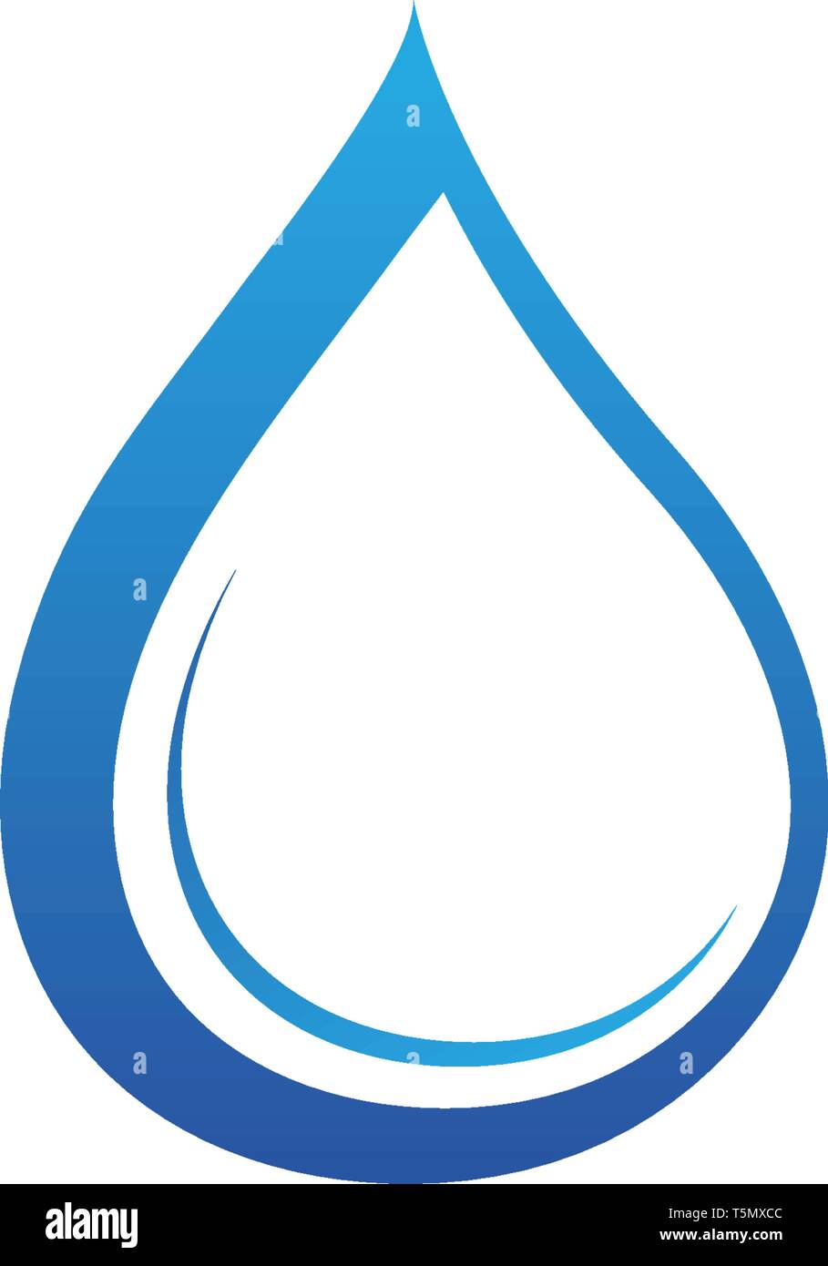 Water drop and leaf Logo Template vector illustration design Stock ...