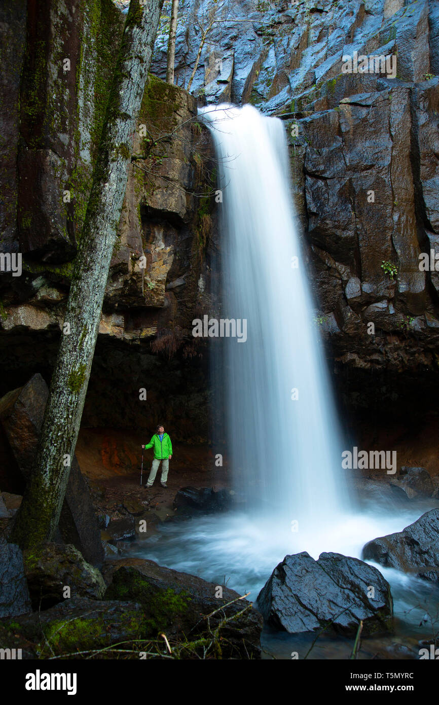 Hedge Creek Falls, Dunsmuir, California Stock Photo Alamy