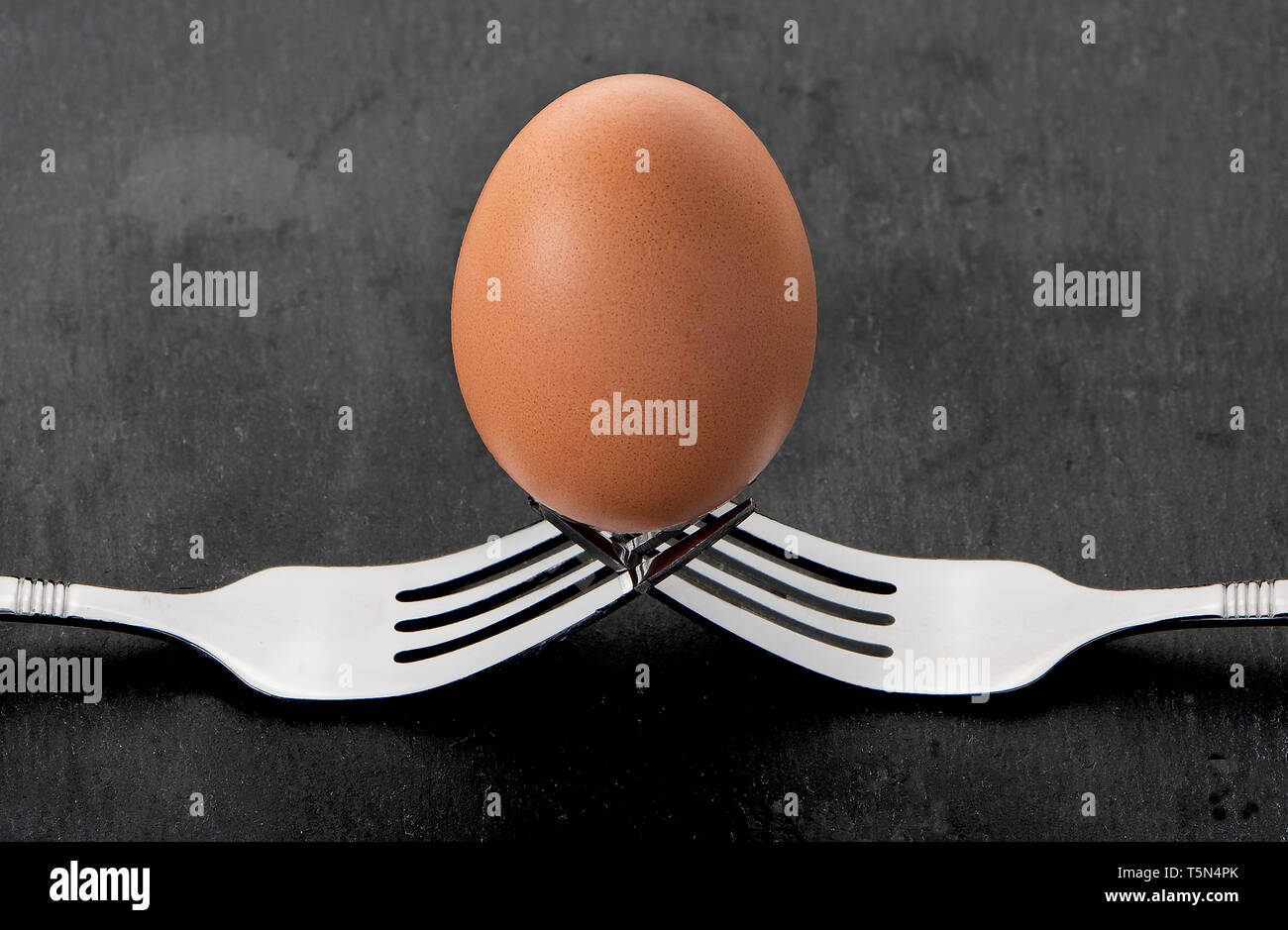Balanced Egg Stock Photo