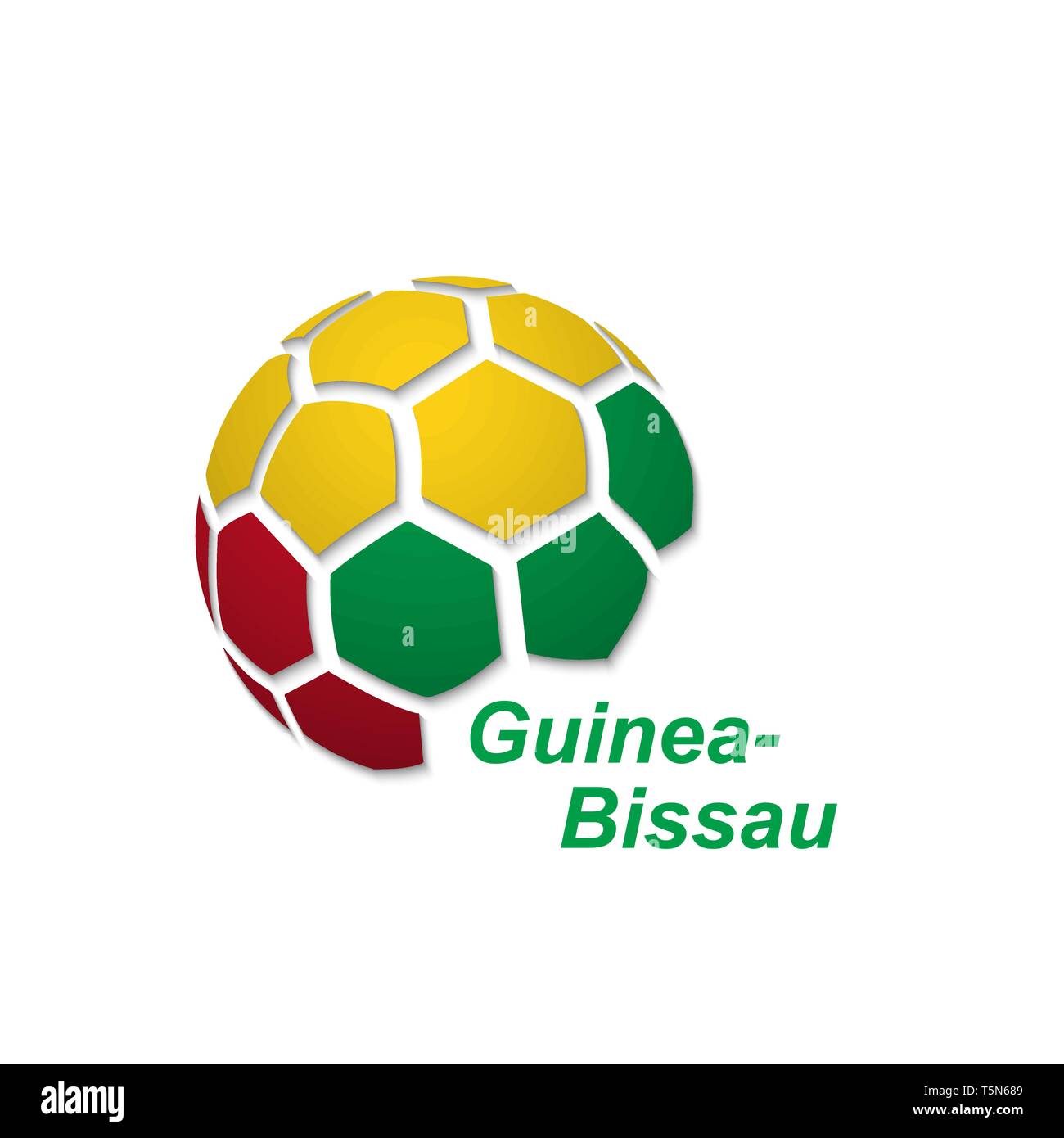 Football banner. Vector illustration of abstract soccer ball with