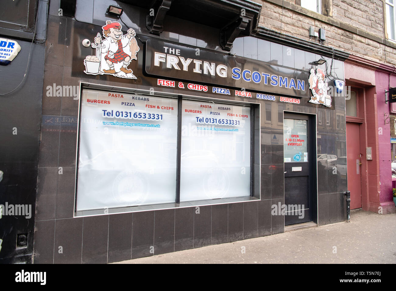 Chip shop of the year, 2019, The Frying Scotsman Musselburgh Stock Photo Alamy