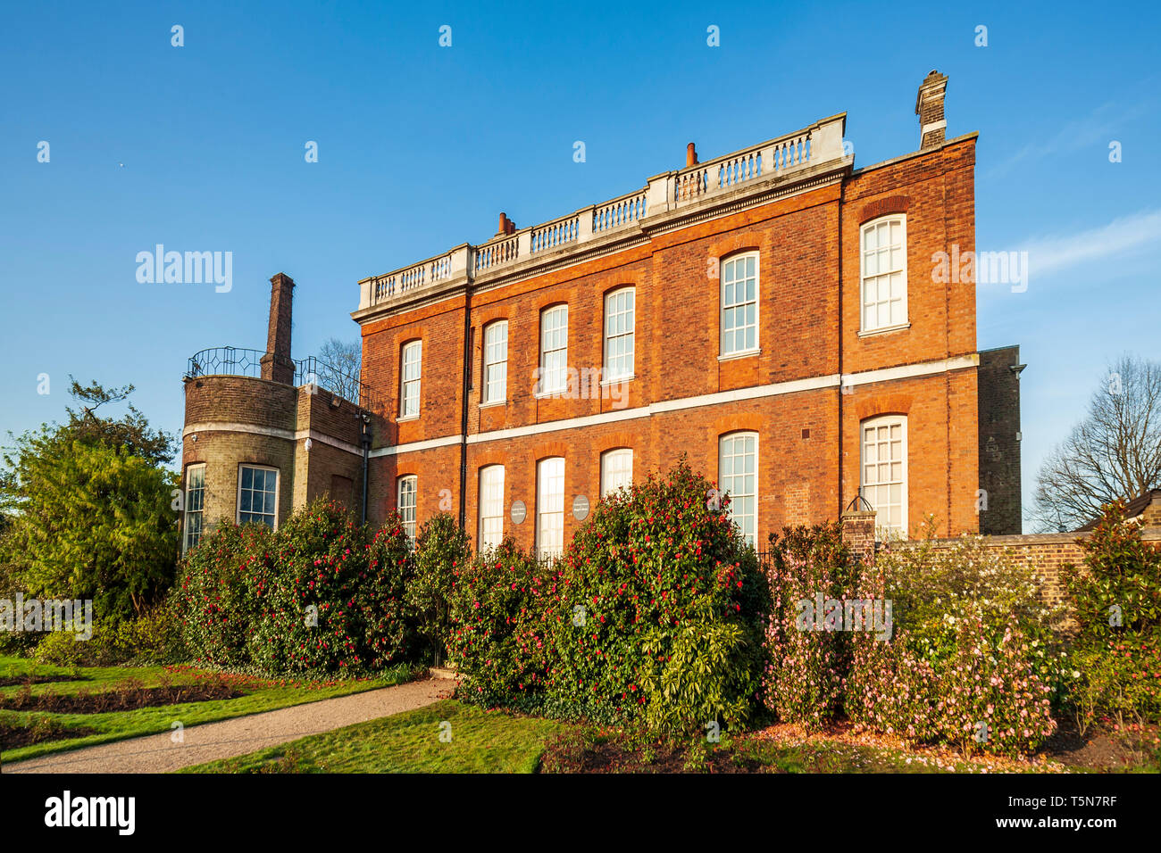 The Rangers House, Greenwich Park. Stock Photo