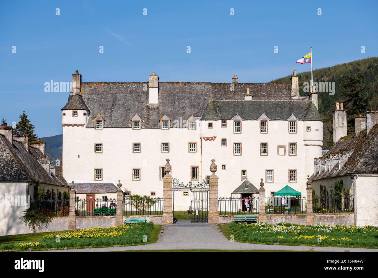 Traquair House, Innerleithen, Scottish Borders Stock Photo Alamy