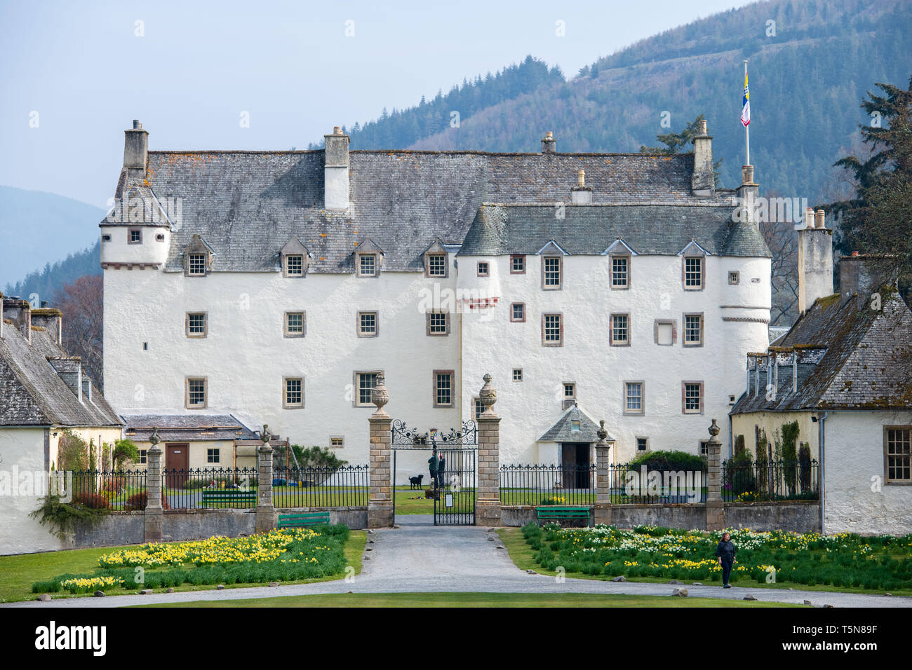 Traquair House, Innerleithen, Scottish Borders Stock Photo Alamy
