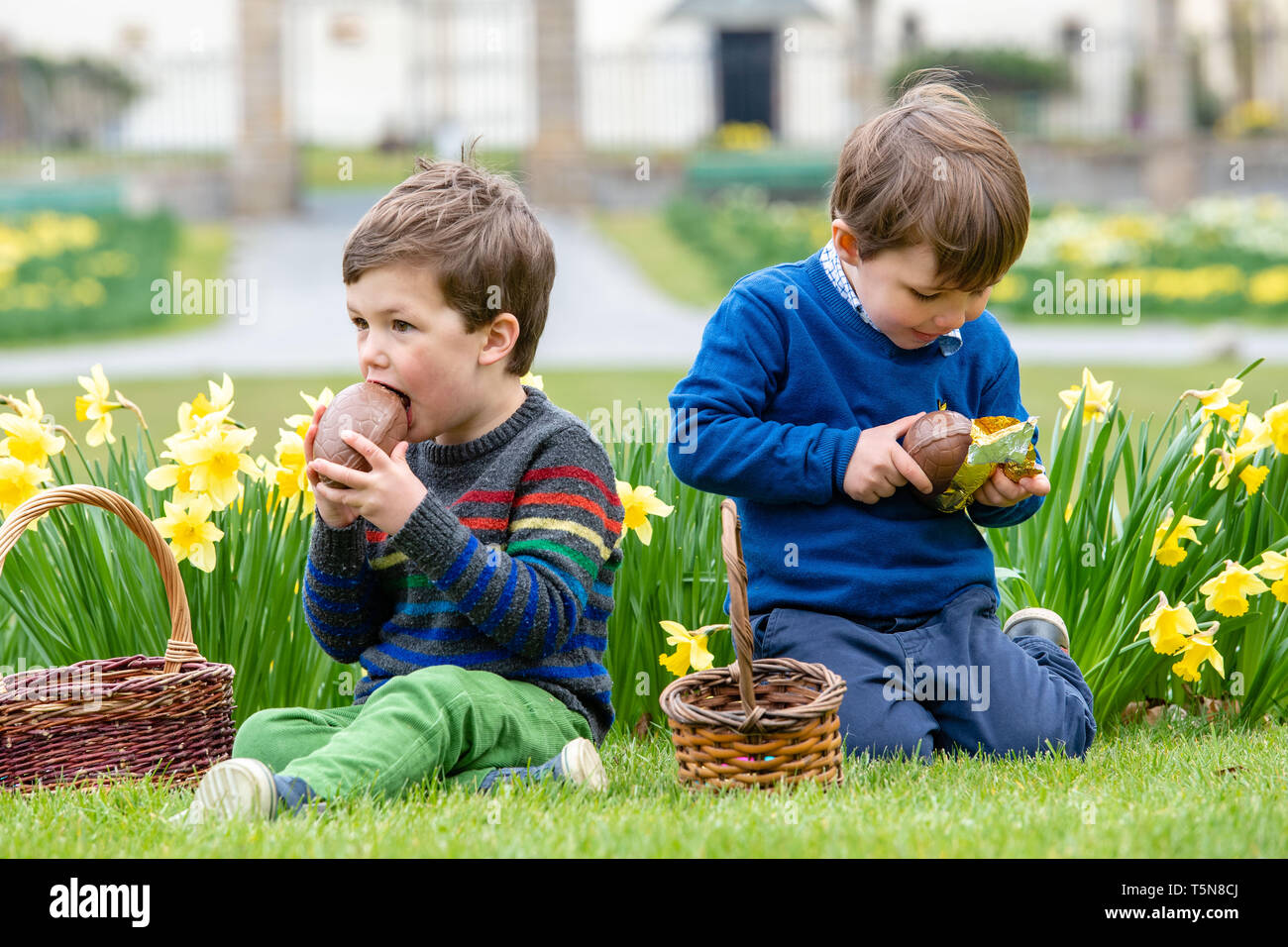Traquair Easter Stock Photo