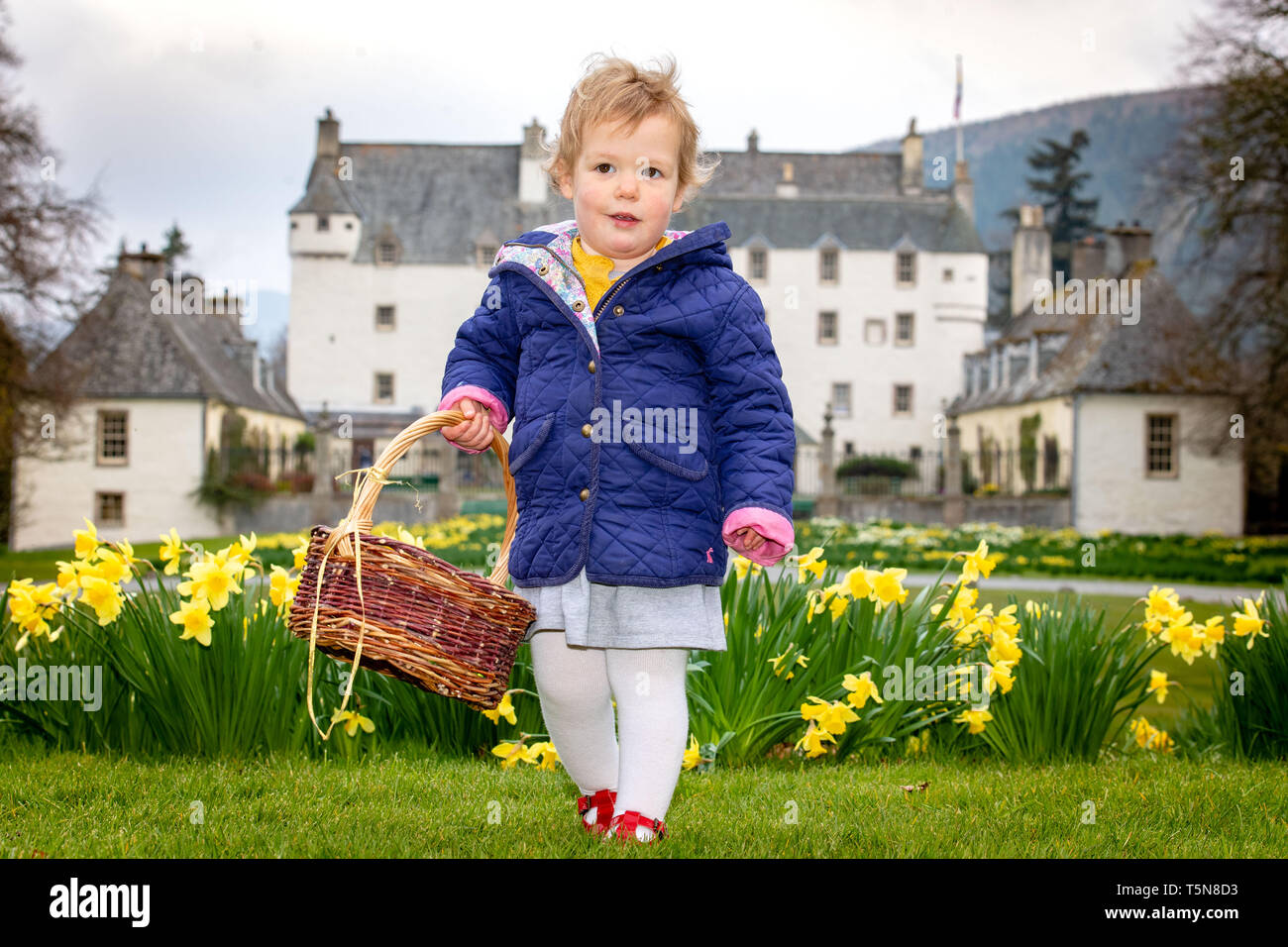 Traquair Easter Stock Photo