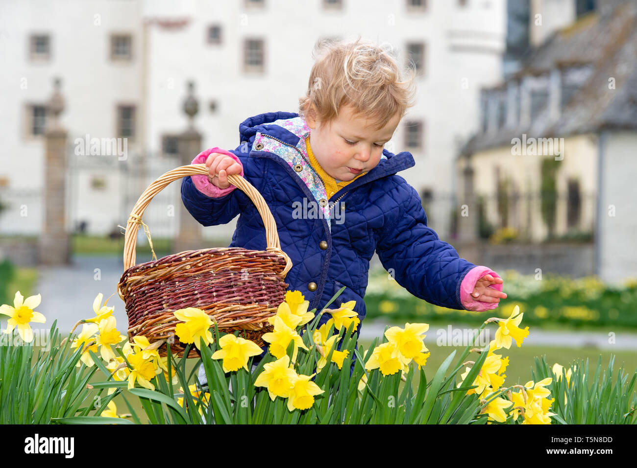 Traquair Easter Stock Photo