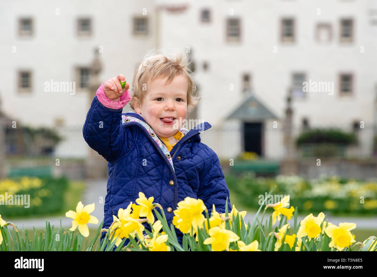 Traquair Easter Stock Photo