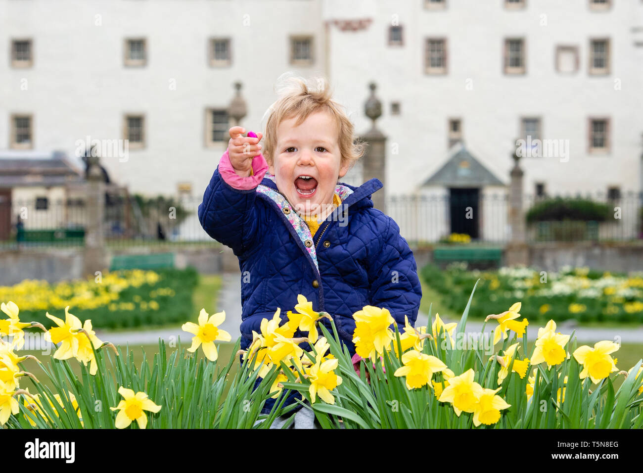 Traquair Easter Stock Photo