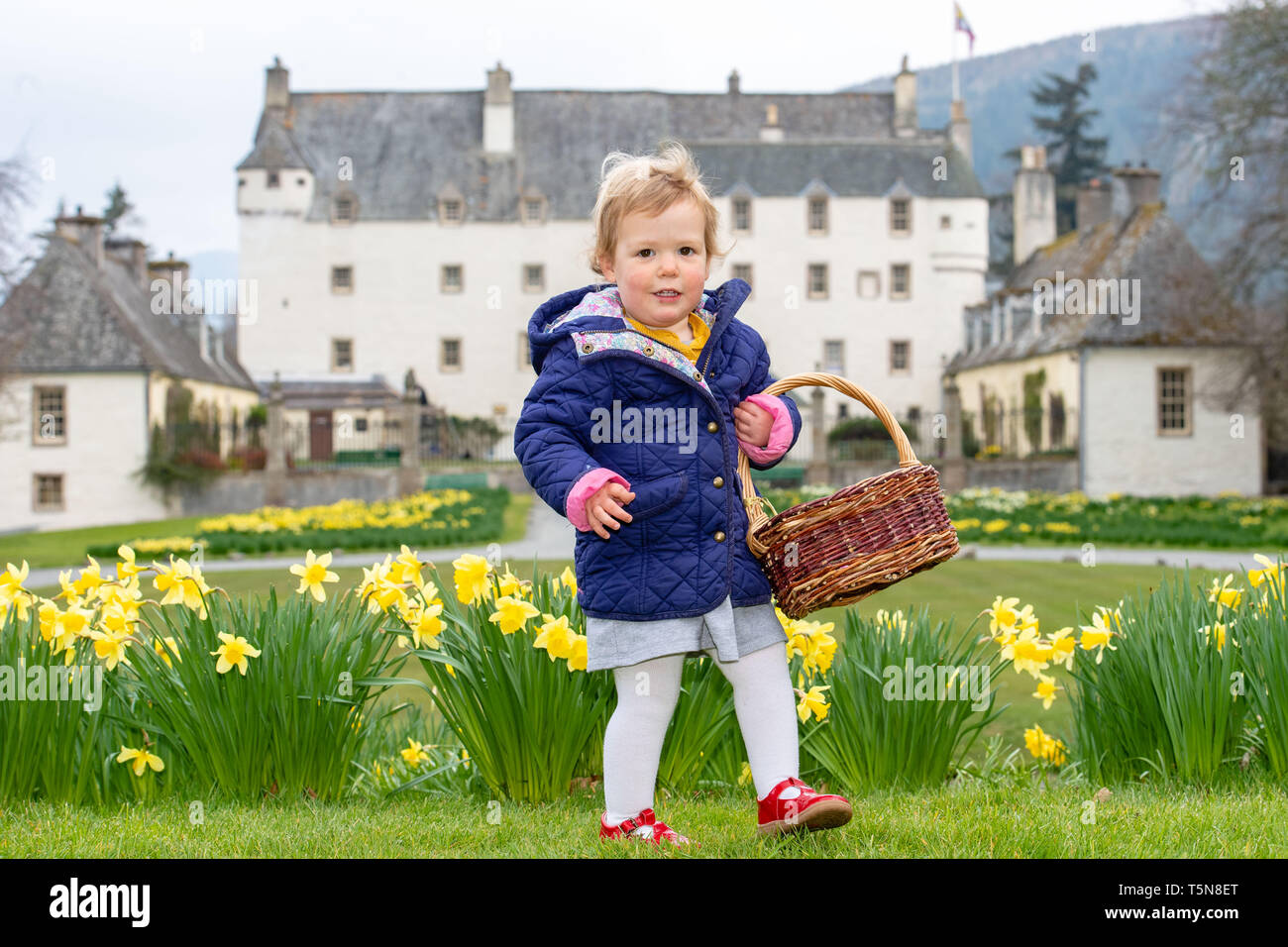 Traquair Easter Stock Photo