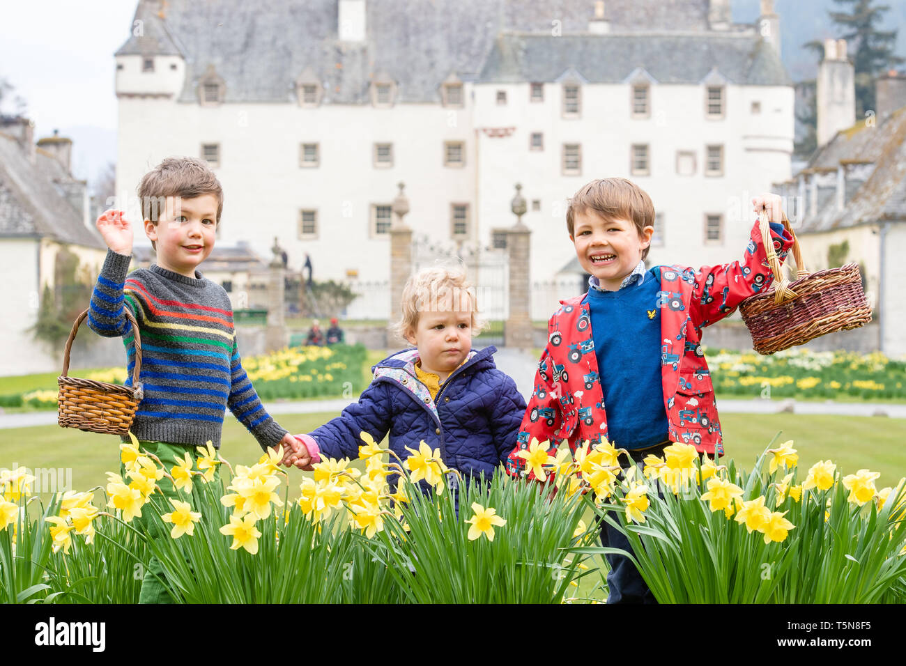 Traquair Easter Stock Photo