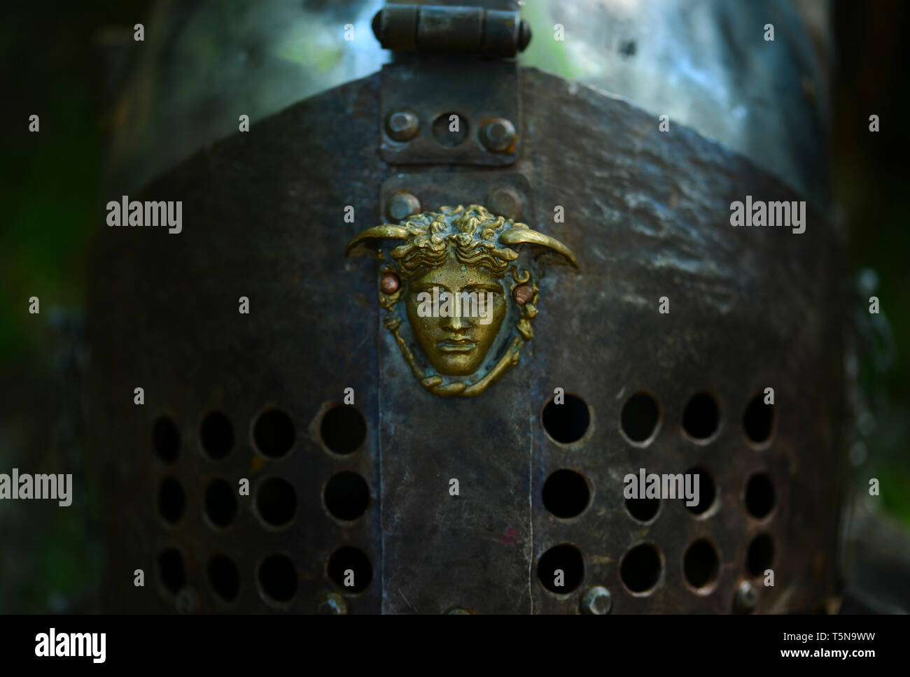 Bronze legion helmet hi-res stock photography and images - Alamy