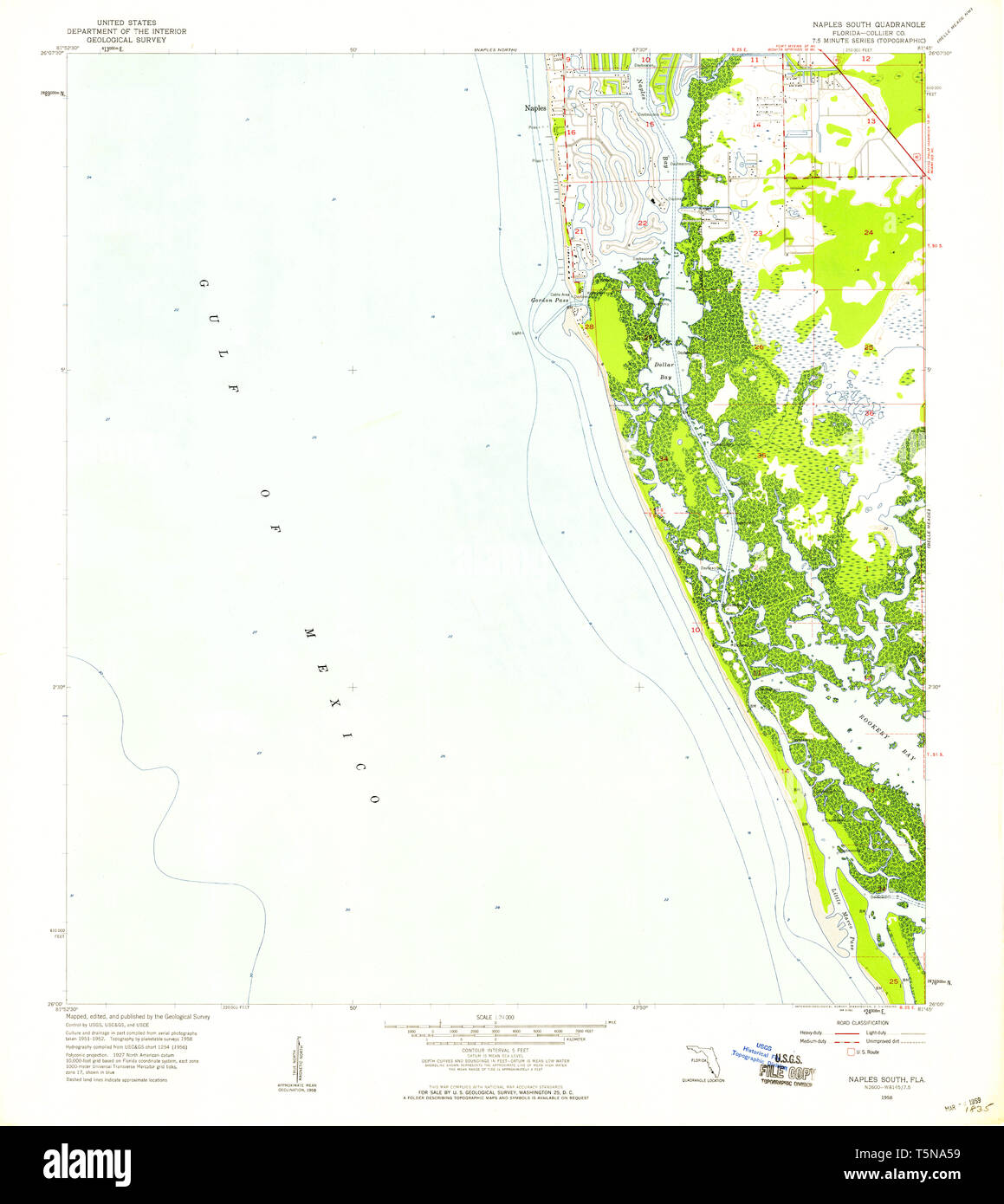 Naples florida map hires stock photography and images Alamy