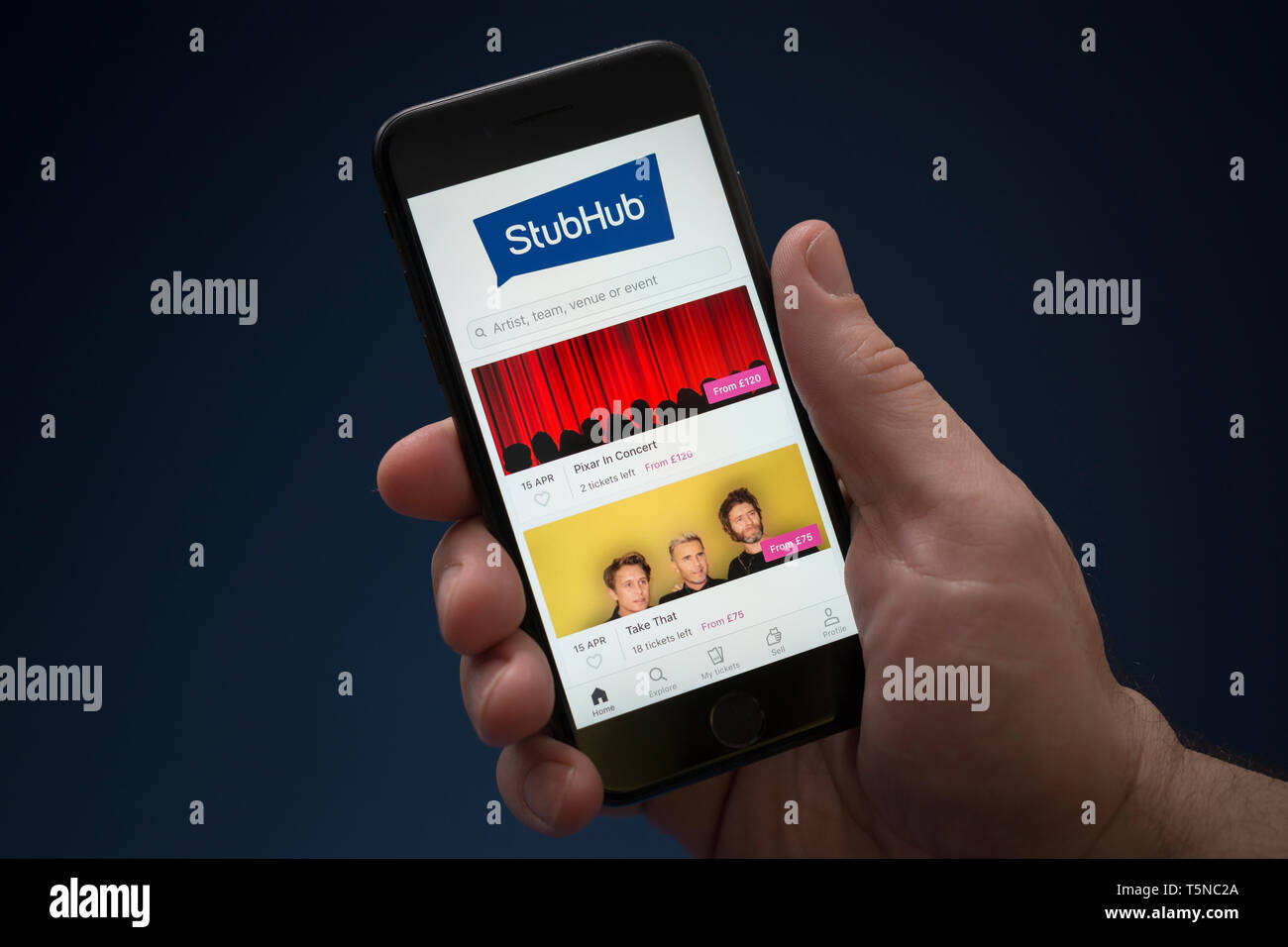 Stubhub logo hires stock photography and images Alamy