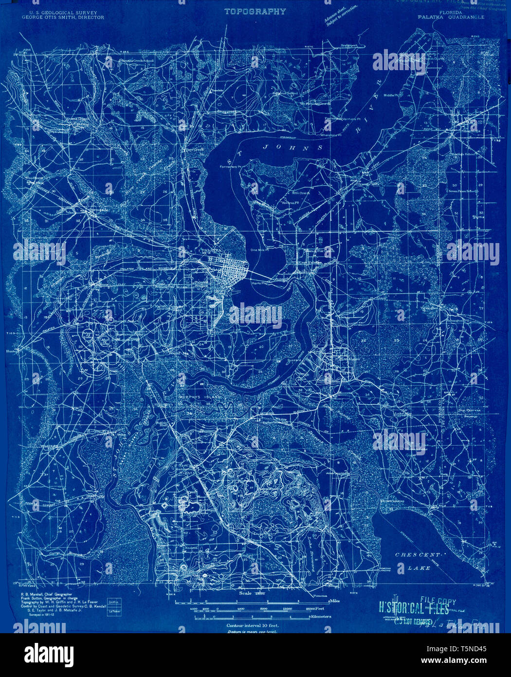 Map of palatka hires stock photography and images Alamy