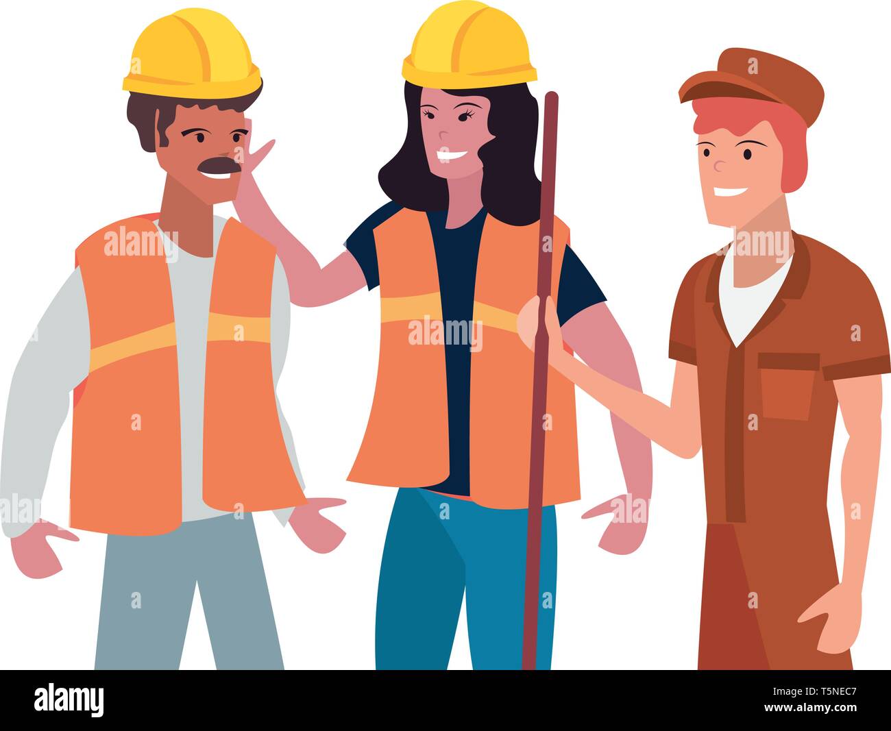 people workers labour day vector illustration design Stock Vector