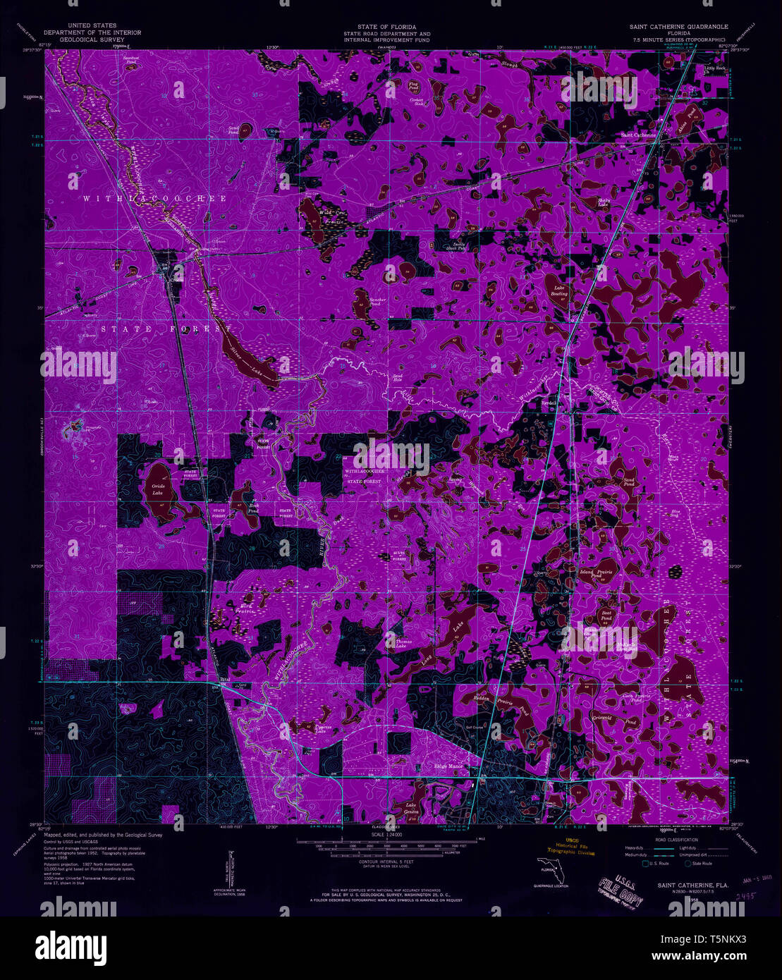 Map of saint catherine hi-res stock photography and images - Alamy