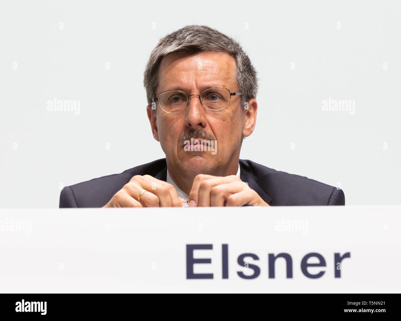 Bonn, Germany, April 26 2019, Bayer AG annual general meeting Member