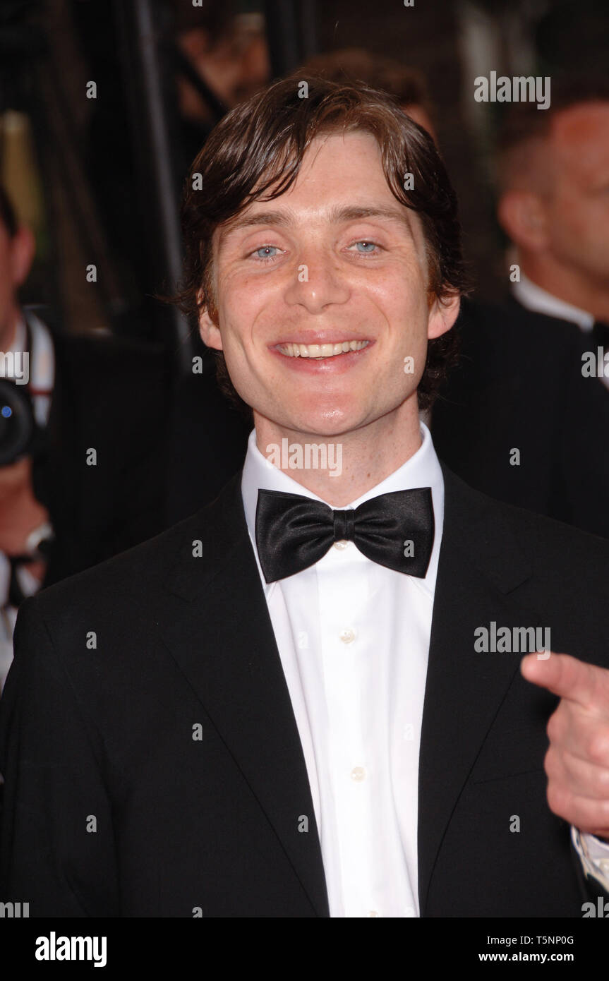 CANNES, FRANCE. May 18, 2006: Actor CILLIAN MURPHY At The Gala ...