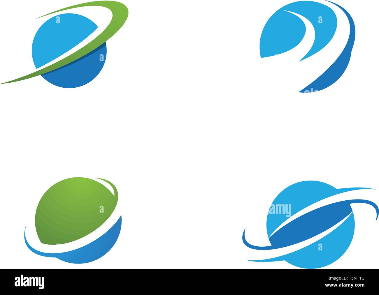 globe ilustration logo vector template - Vector Stock Vector