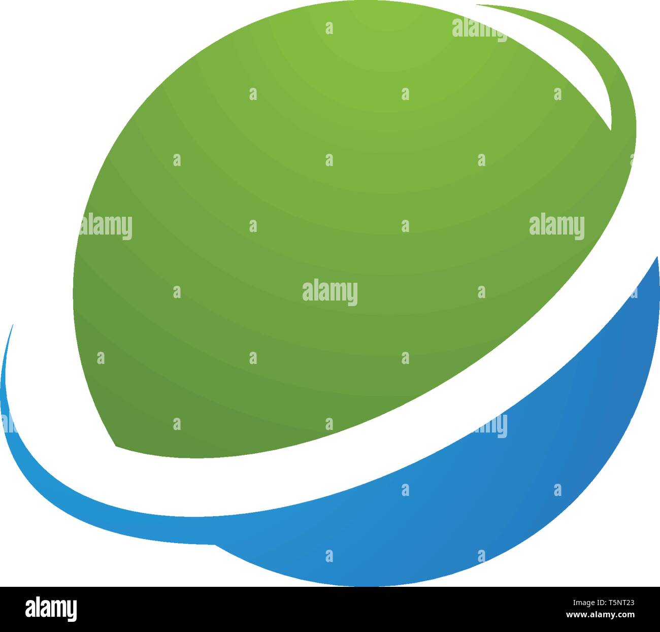 globe ilustration logo vector template - Vector Stock Vector