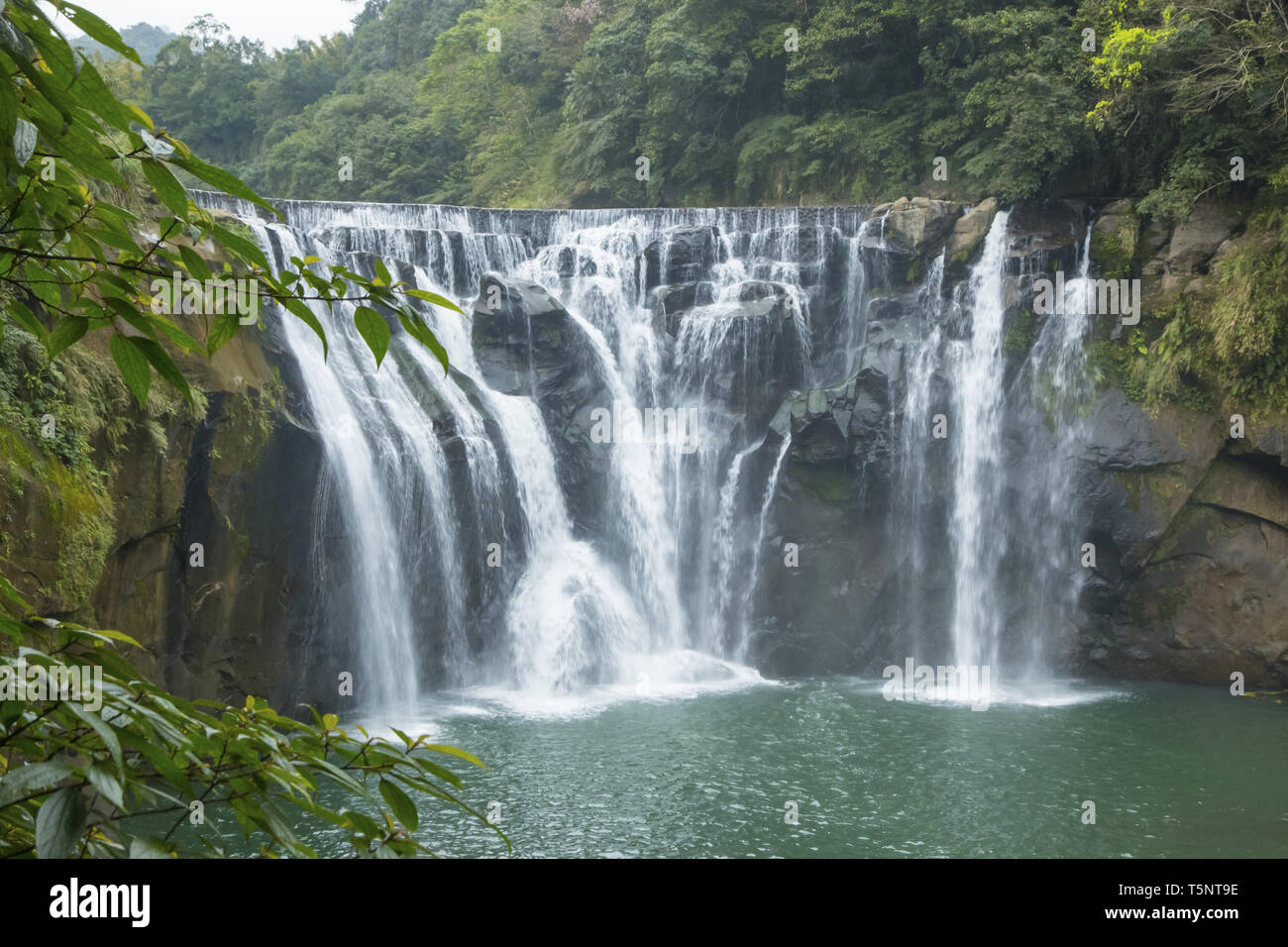 Shifen Waterfall Stock Photo Alamy