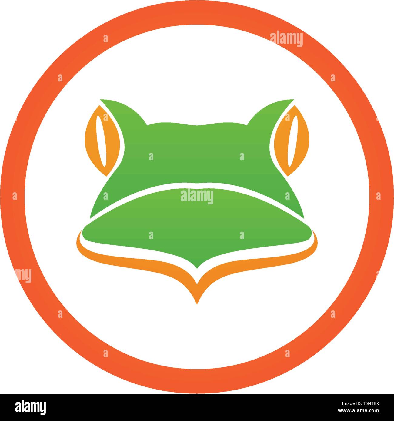 frog logo vector Stock Vector Image & Art Alamy