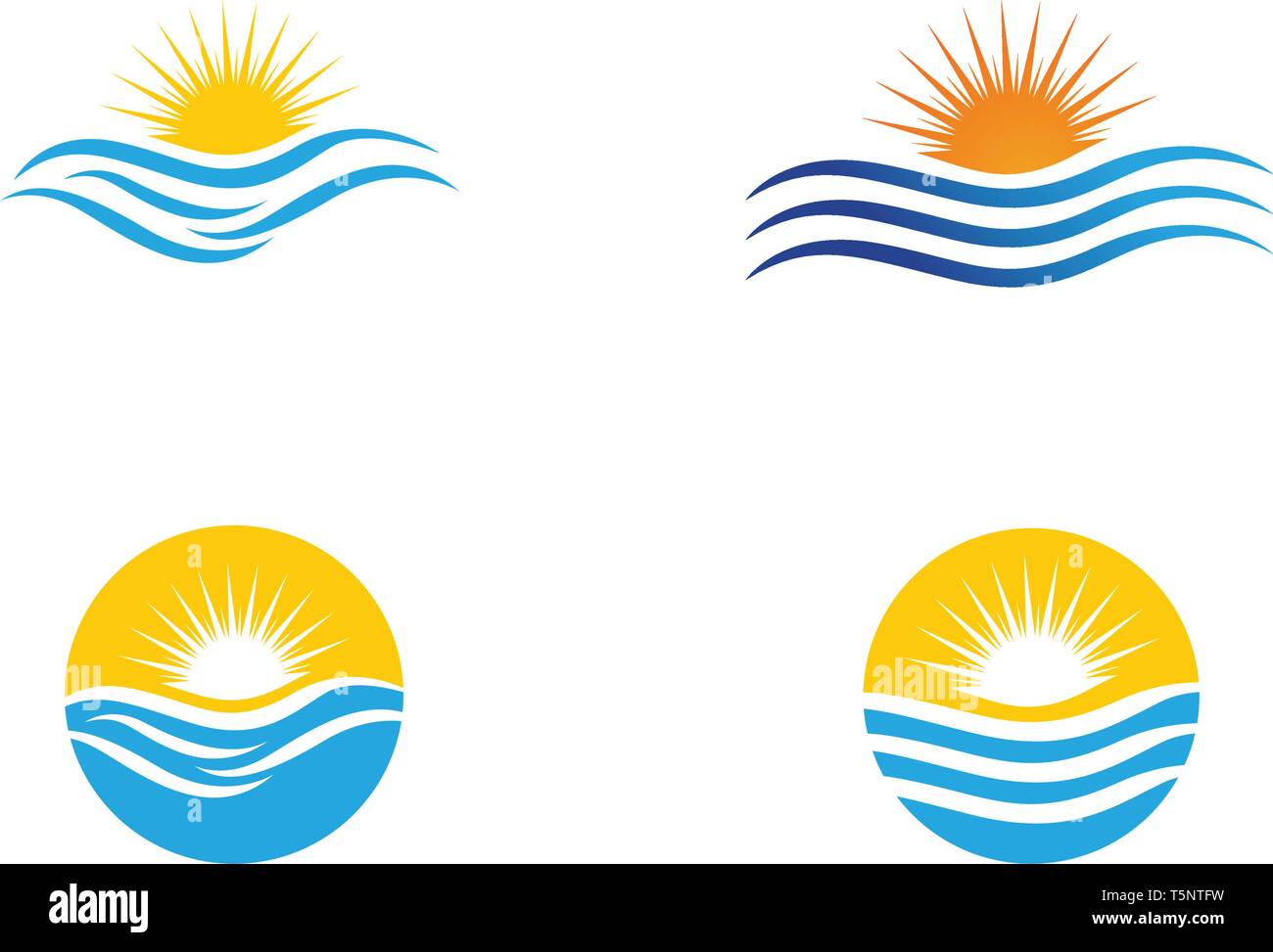 Sun Vector illustration Icon Logo Template design - Vector Stock Vector ...