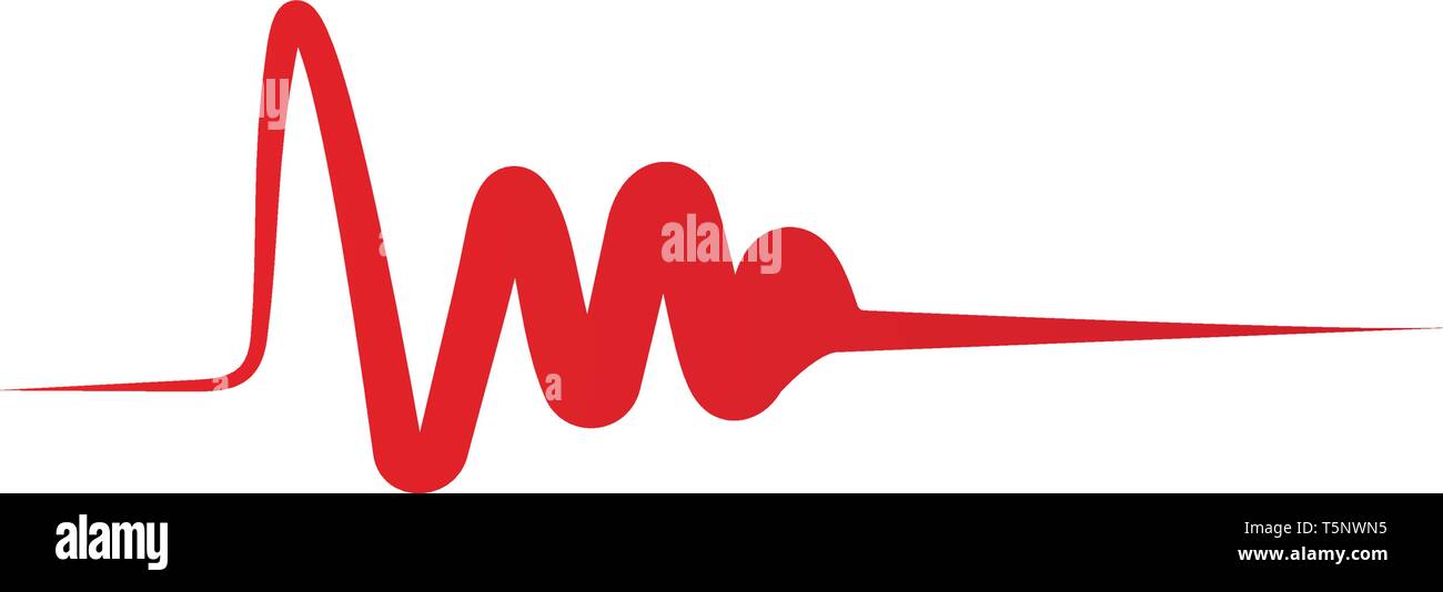 Heart beat hospital line logo vector Stock Vector Image & Art - Alamy