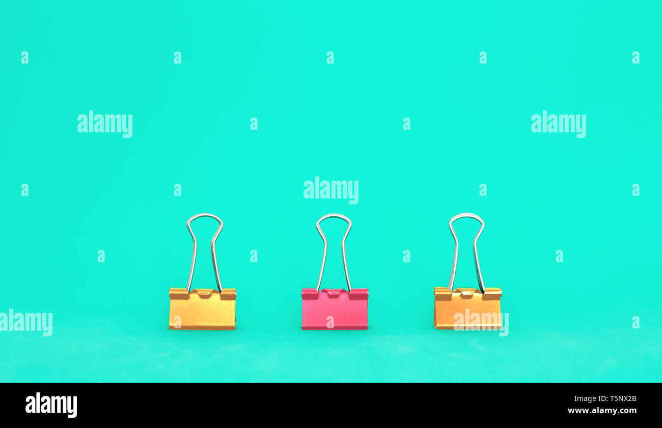 Unique, leadership, individuality, and think different concept. Office