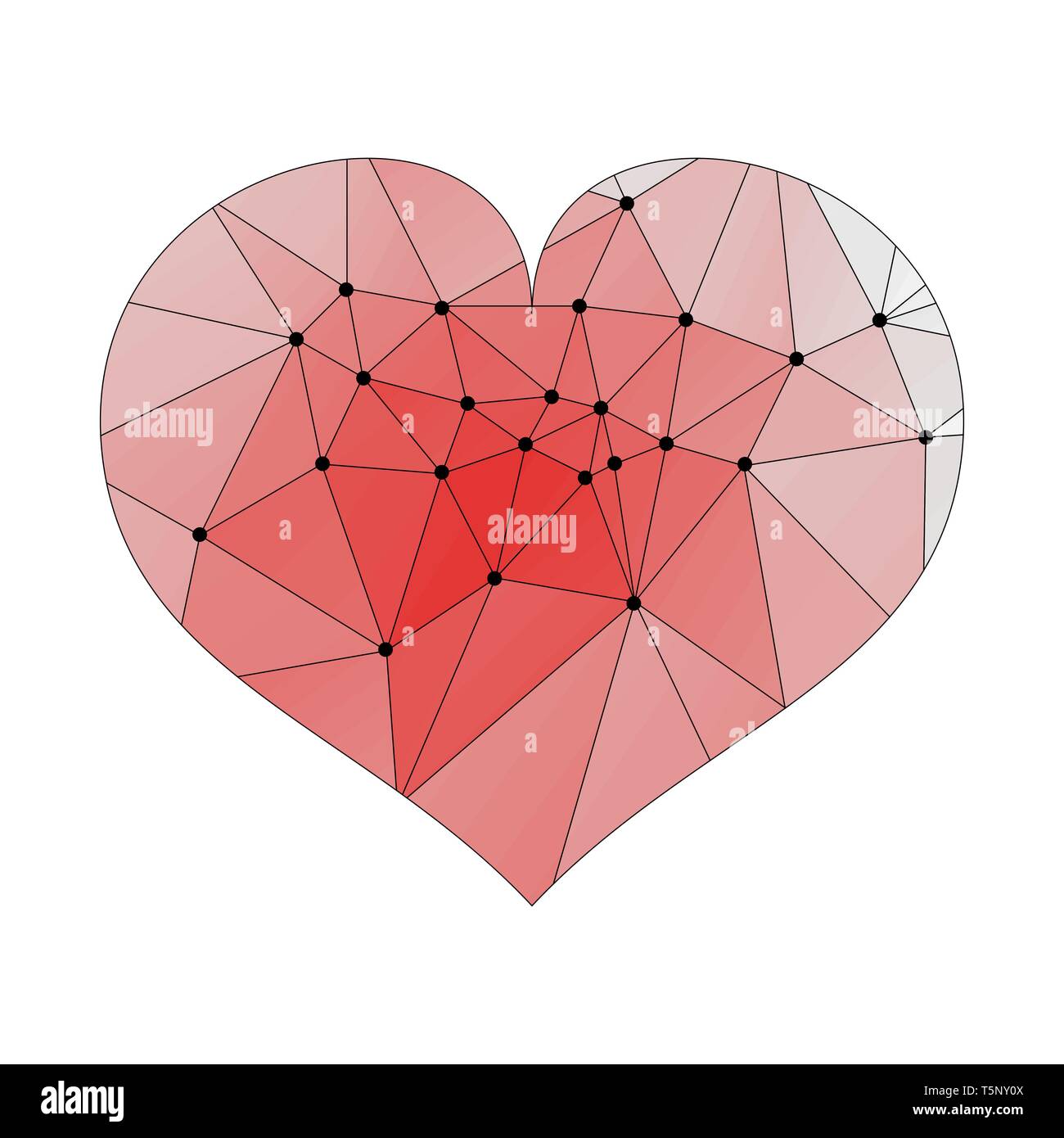 Origami Heart Diagram