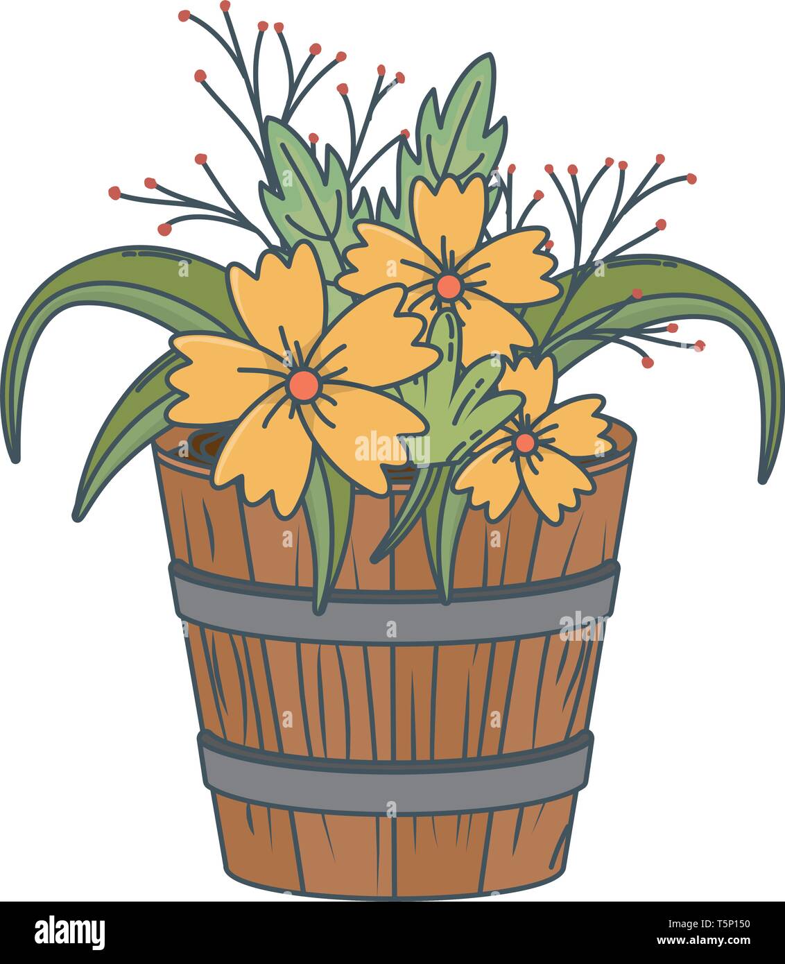 floral nature flowers inside wooden plant pot cartoon vector illustration graphic design Stock Vector Image & Art - Alamy floral nature flowers inside wooden plant pot cartoon vector illustration graphic design Stock Vector Image & Art - Alamy