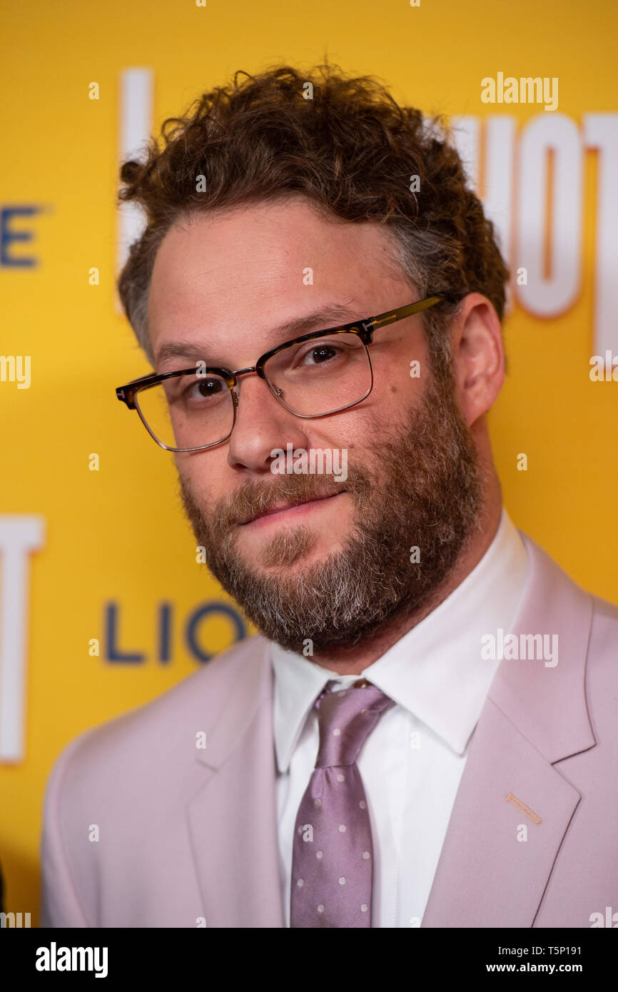 Seth Rogen attending the Long Shot Screening held at the Curzon Mayfair, London. Stock Photo