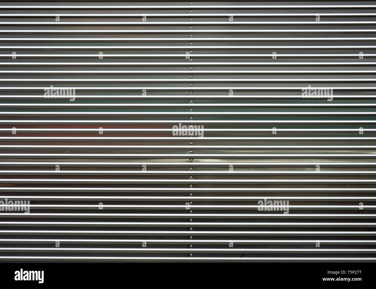 Line metal aluminium box container texture background Stock Photo - Alamy