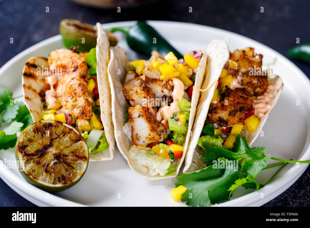 Mango Salsa High Resolution Stock Photography And Images Alamy