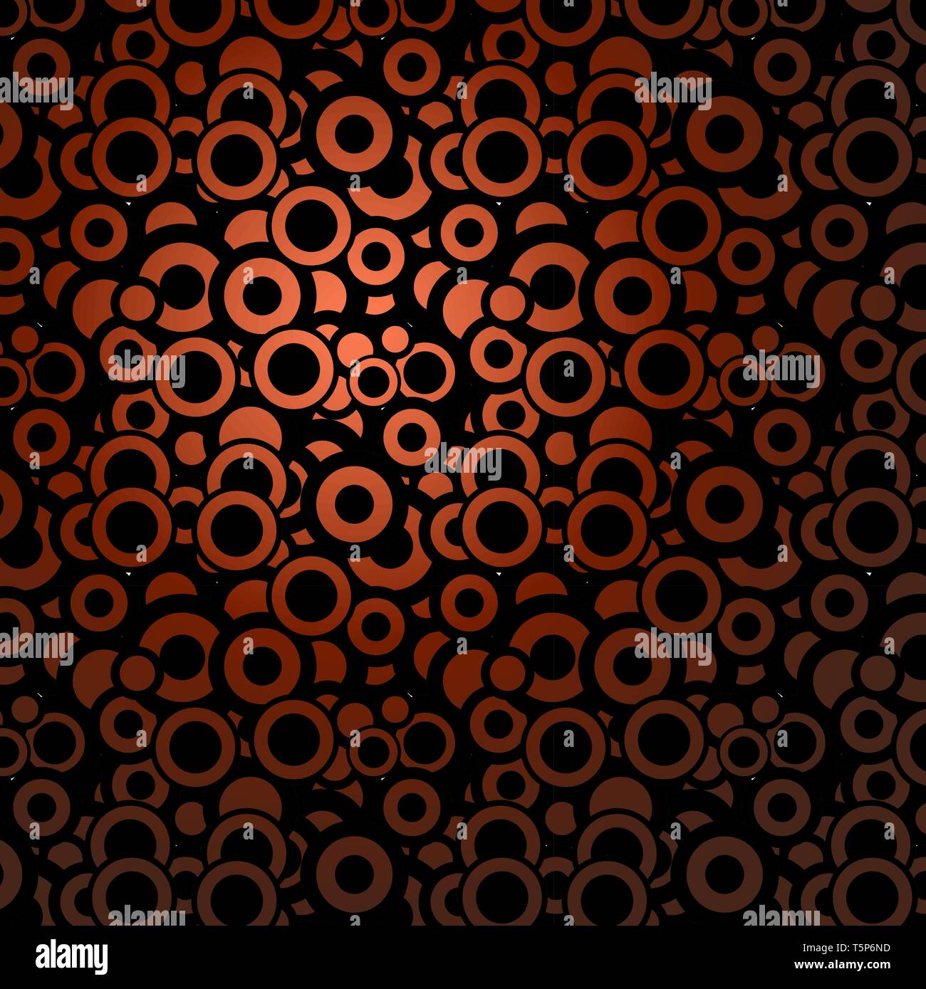 Lot of circles - red background / pattern / texture Stock Vector