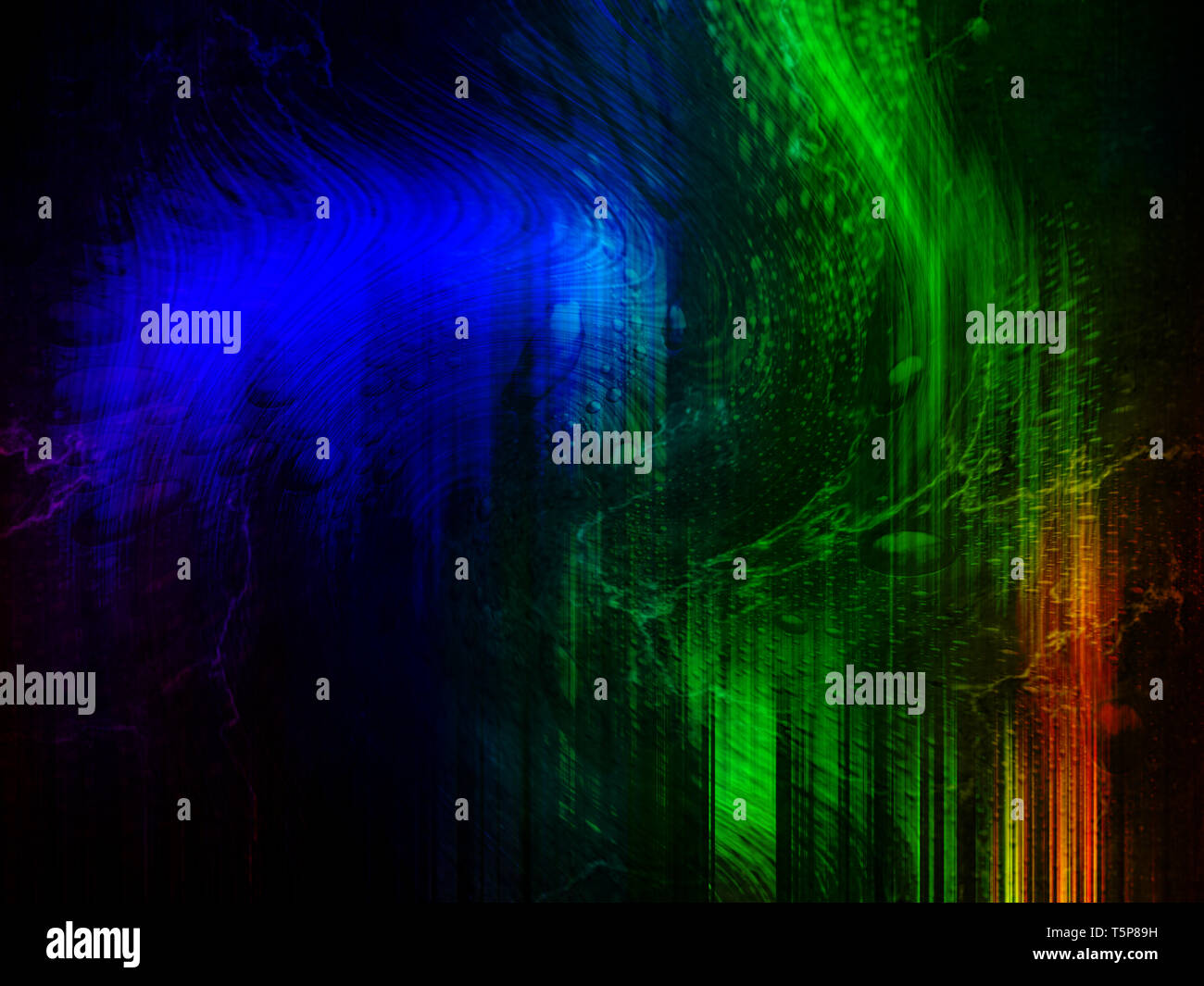 Concept abstract : Supellex varia cogitare / Think colourful Stock Photo