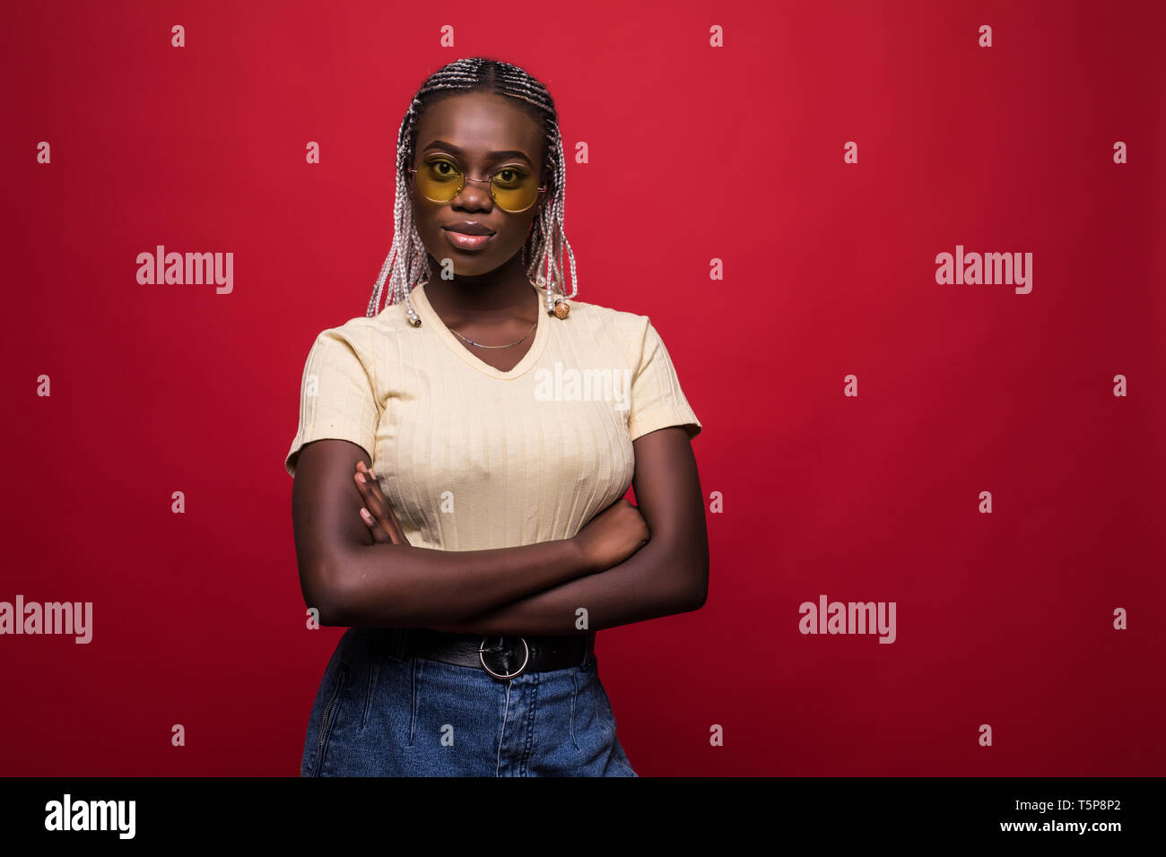 African american unusual girl hi-res stock photography and images - Alamy