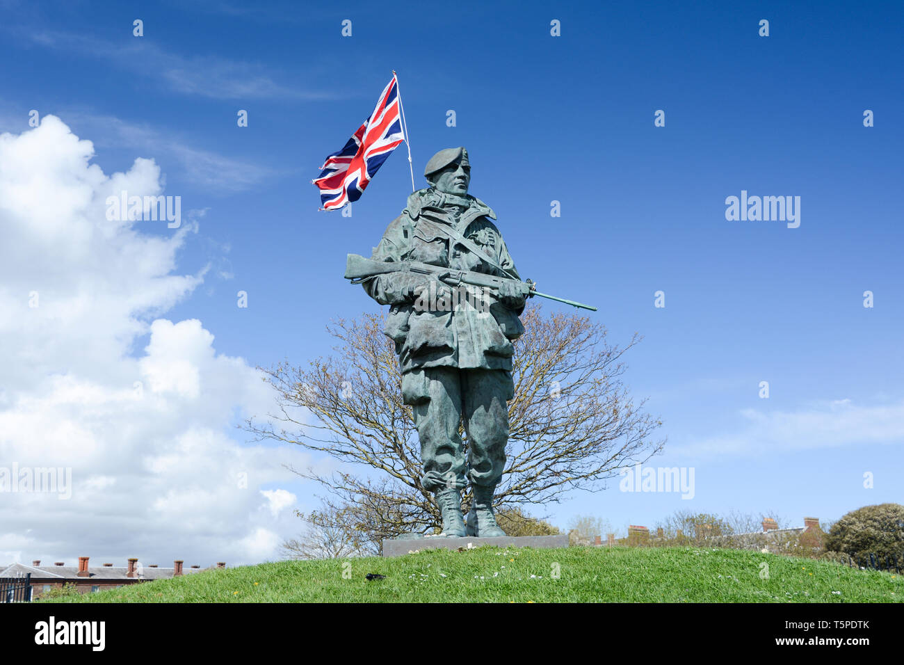 Yomper statue royal marines museum hires stock photography and images