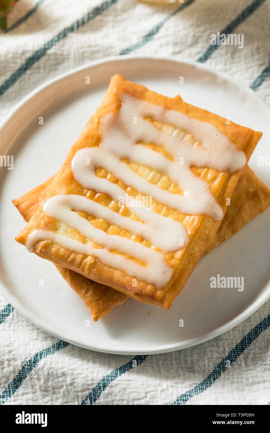Sweet Breakfast Strawberry Toaster Pastry with Frosting Stock Photo Alamy