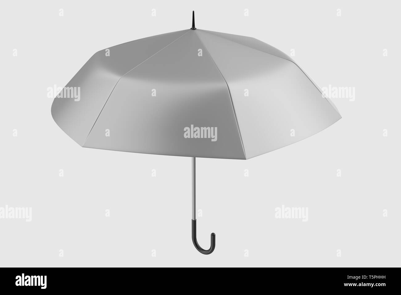 3d rendering, the umbrella with white background. Computer digital